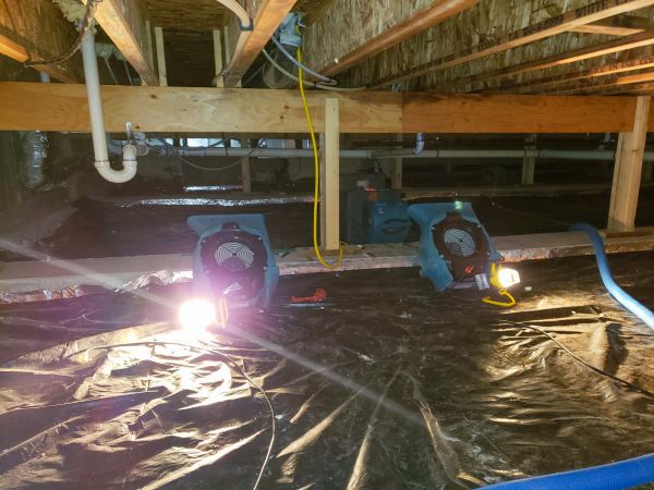 Crawlspace Water Removal in Ponte Vedra Beach
