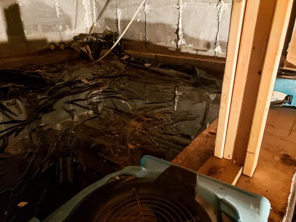 Crawlspace Water Cleanup in Ponte Vedra Beach